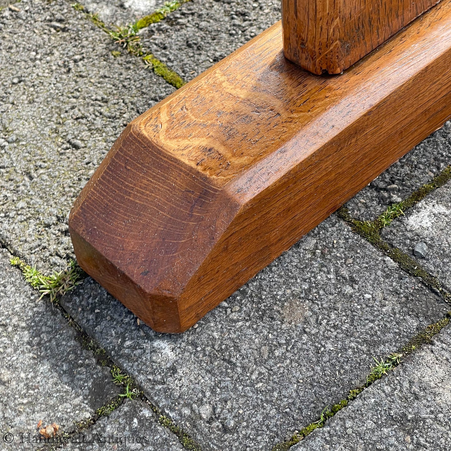 Arts & Crafts Cotswold School English Oak Dining Table