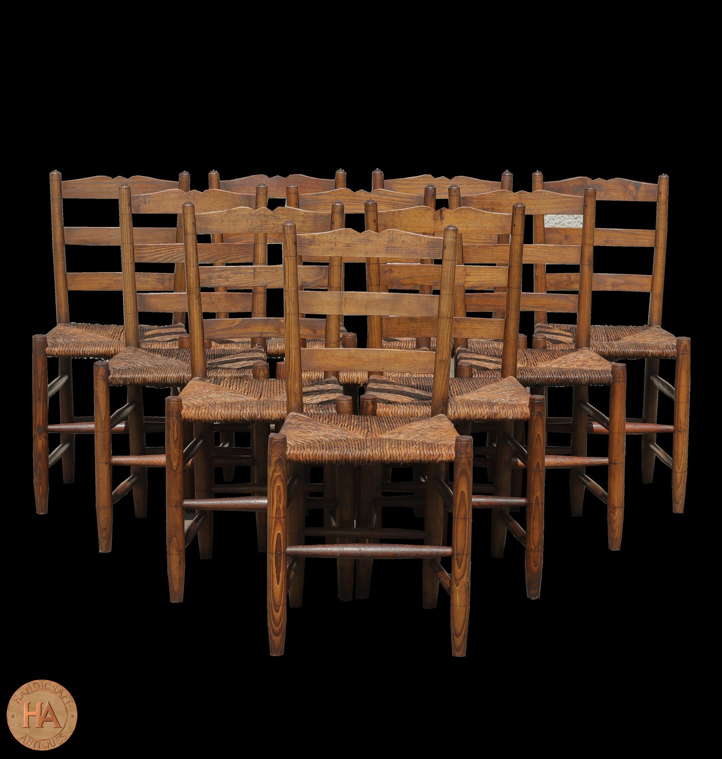 4 1920s Gordon Russell Arts & Crafts Cotswold School Clissett/Gimson Chairs