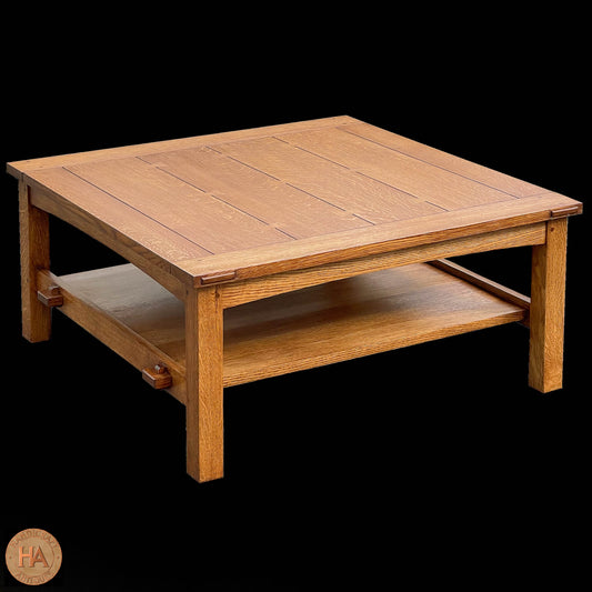 Stickley Furniture Arts & Crafts Mission School Oak Coffee Table