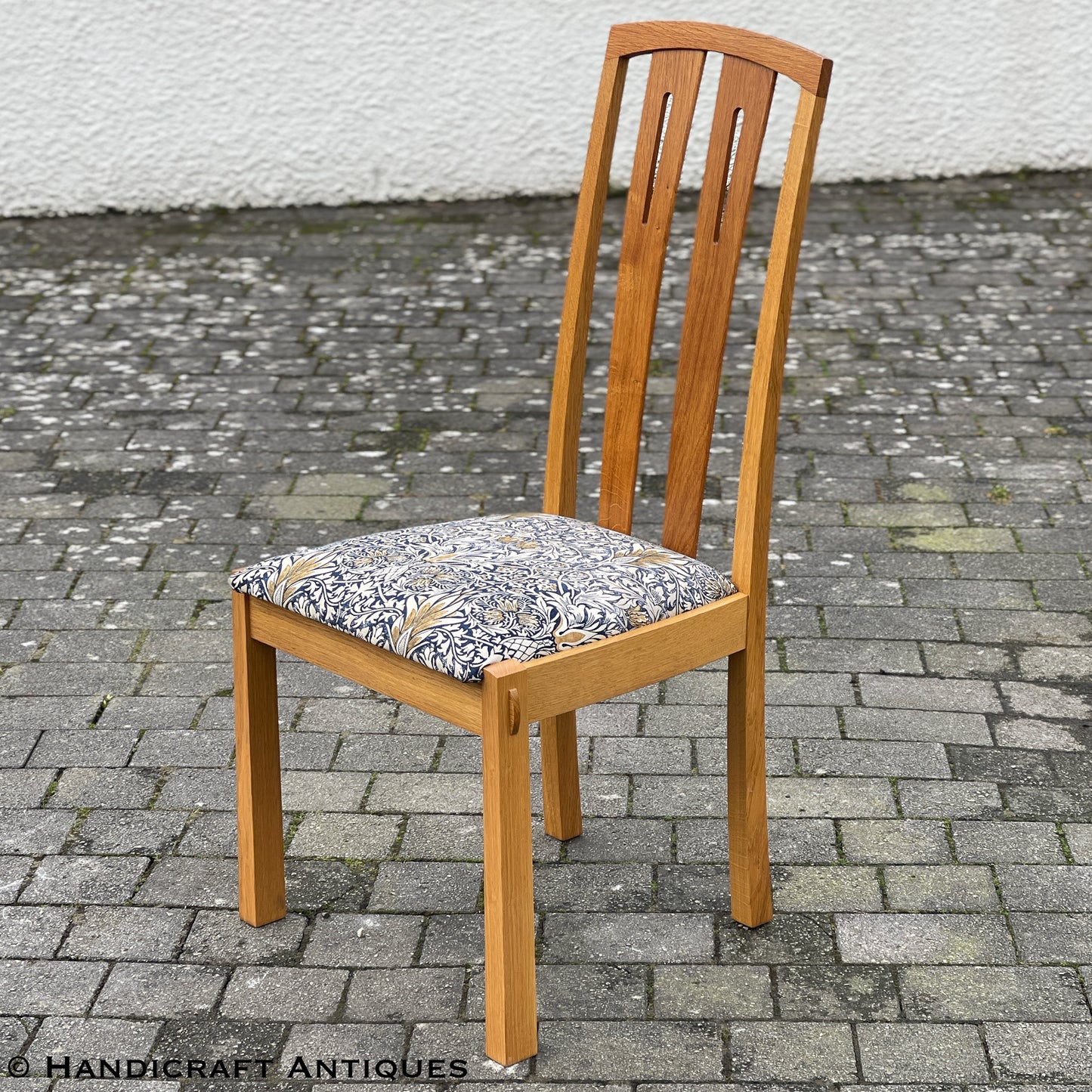 6 Robin Furlong Furniture Arts & Crafts Cotswold School English Oak Chairs