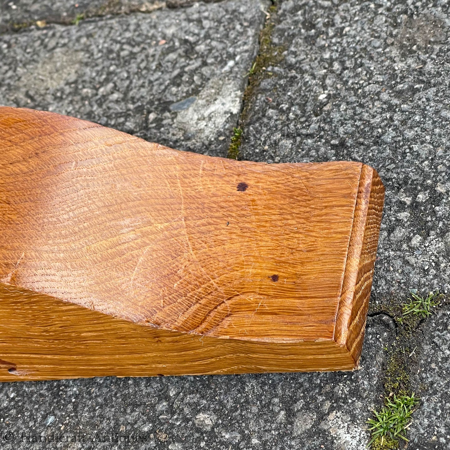 Peter Hall of Staveley Arts & Crafts Lakes School English Oak Dining Table 1997.