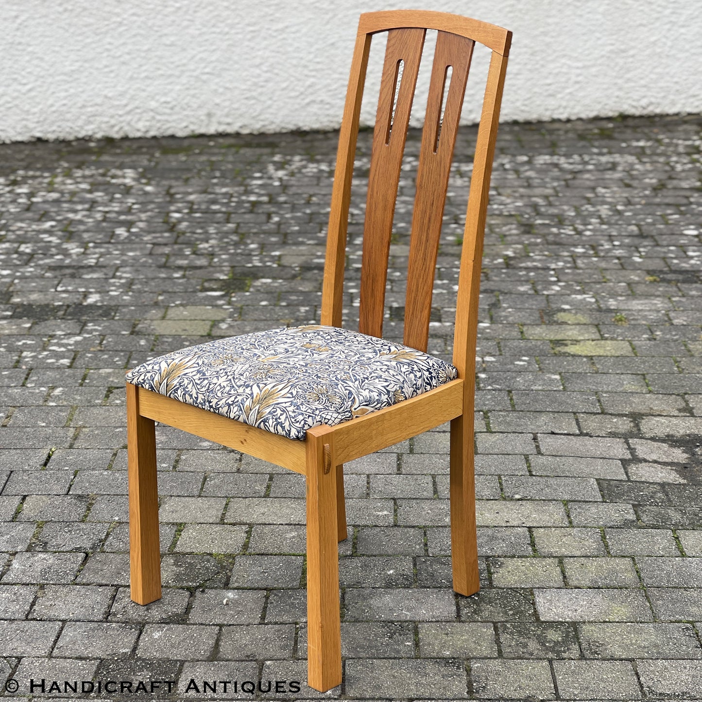 6 Robin Furlong Furniture Arts & Crafts Cotswold School English Oak Chairs