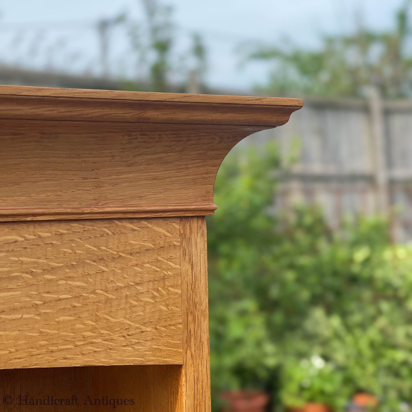 Peter Hall of Staveley Arts & Crafts Lakes School English Oak Dresser 1997.