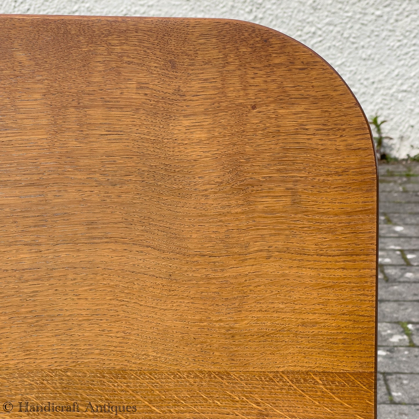 Peter Hall of Staveley Arts & Crafts Lakes School English Oak Breakfast Table