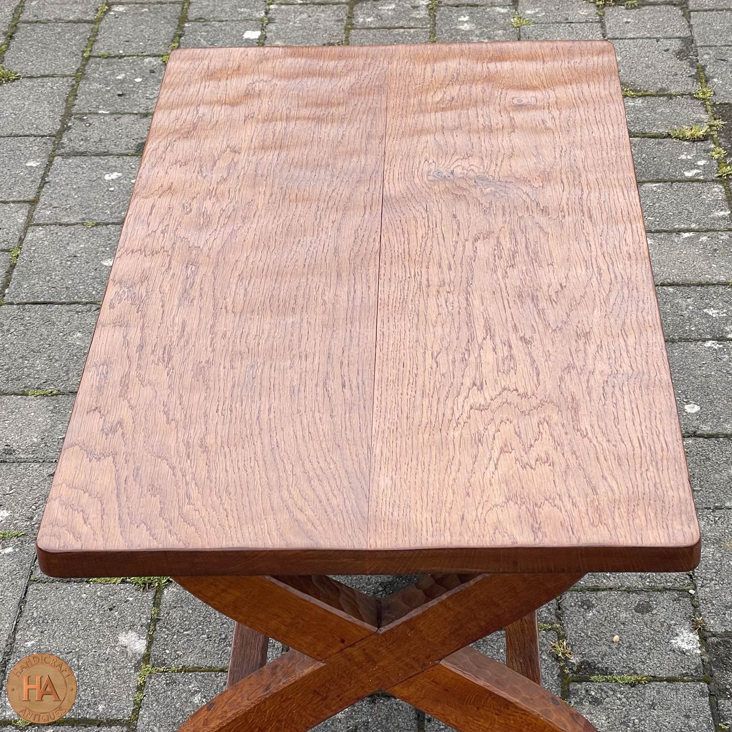 Peter ‘Rabbitman’ Heap Arts & Crafts Yorkshire School English Oak Coffee Table