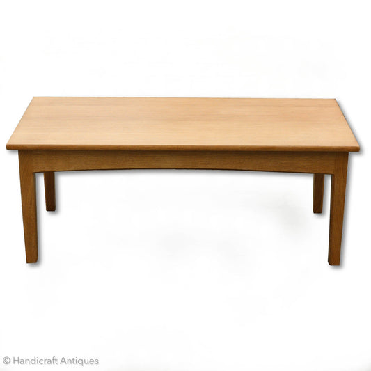 Peter Hall of Staveley Arts & Crafts Lakes School English Oak Coffee Table