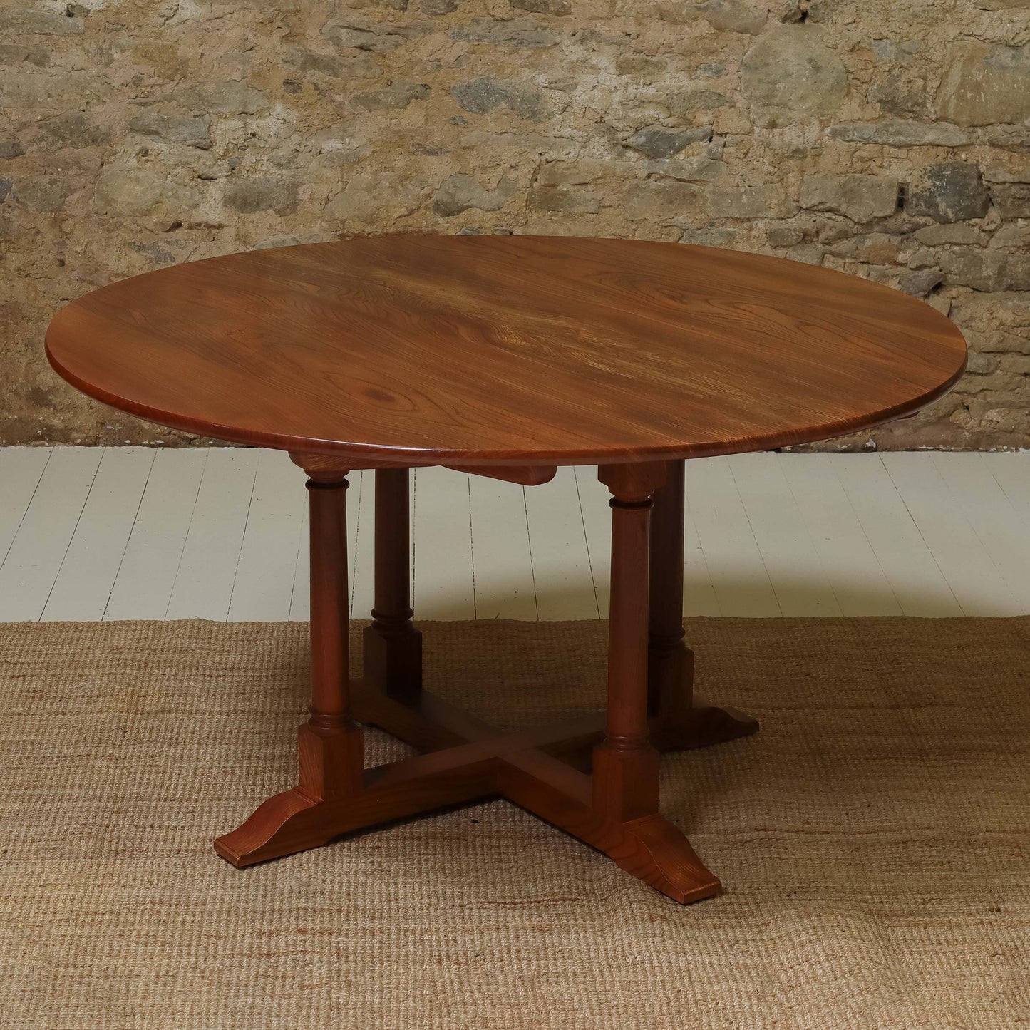 Peter Hall of Staveley Arts & Crafts Lakes School English Willow Dining Table