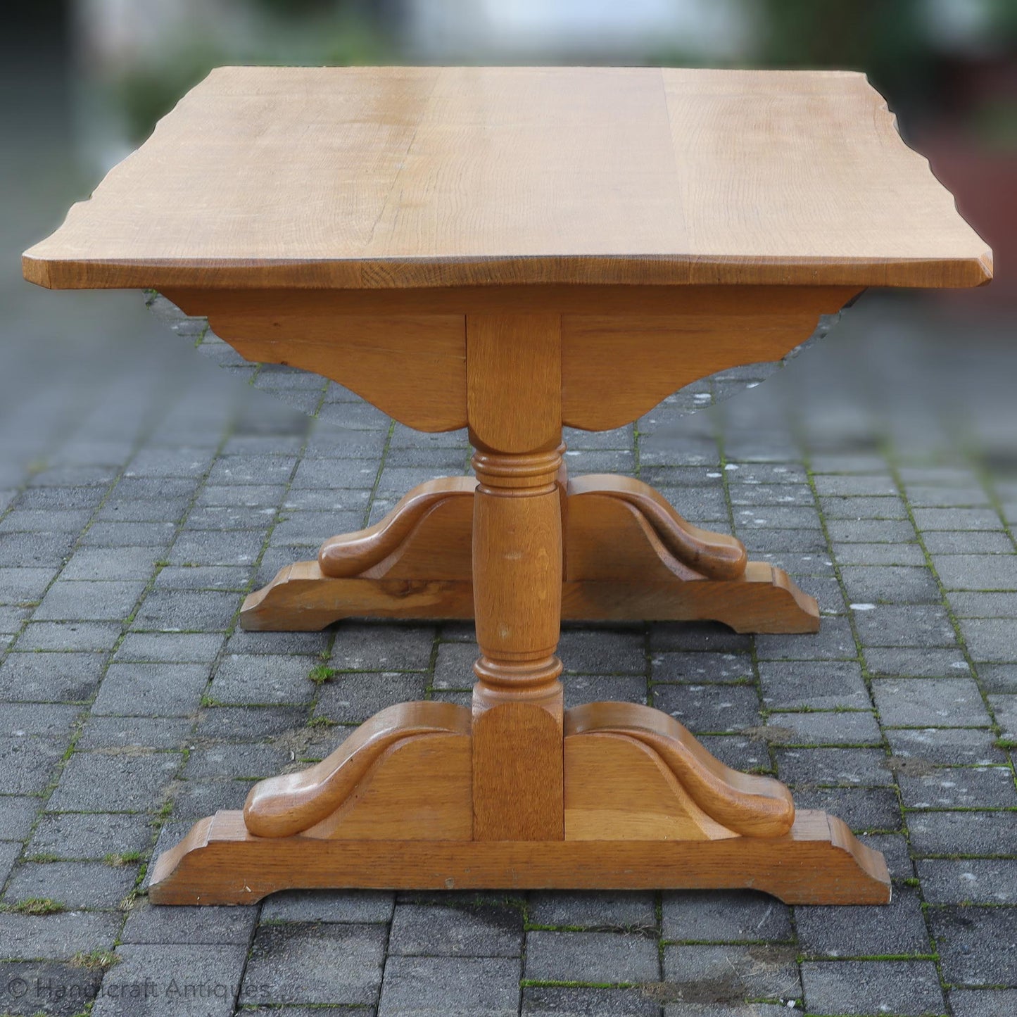 Briarson Furniture Arts & Crafts Yorkshire School English Oak Dining Table 