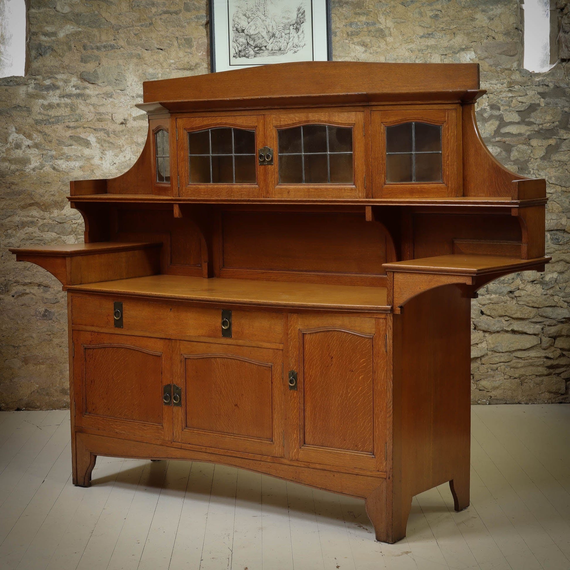 Liberty & Co Arts & Crafts English Oak ‘New Studio’ Dresser c. 1910