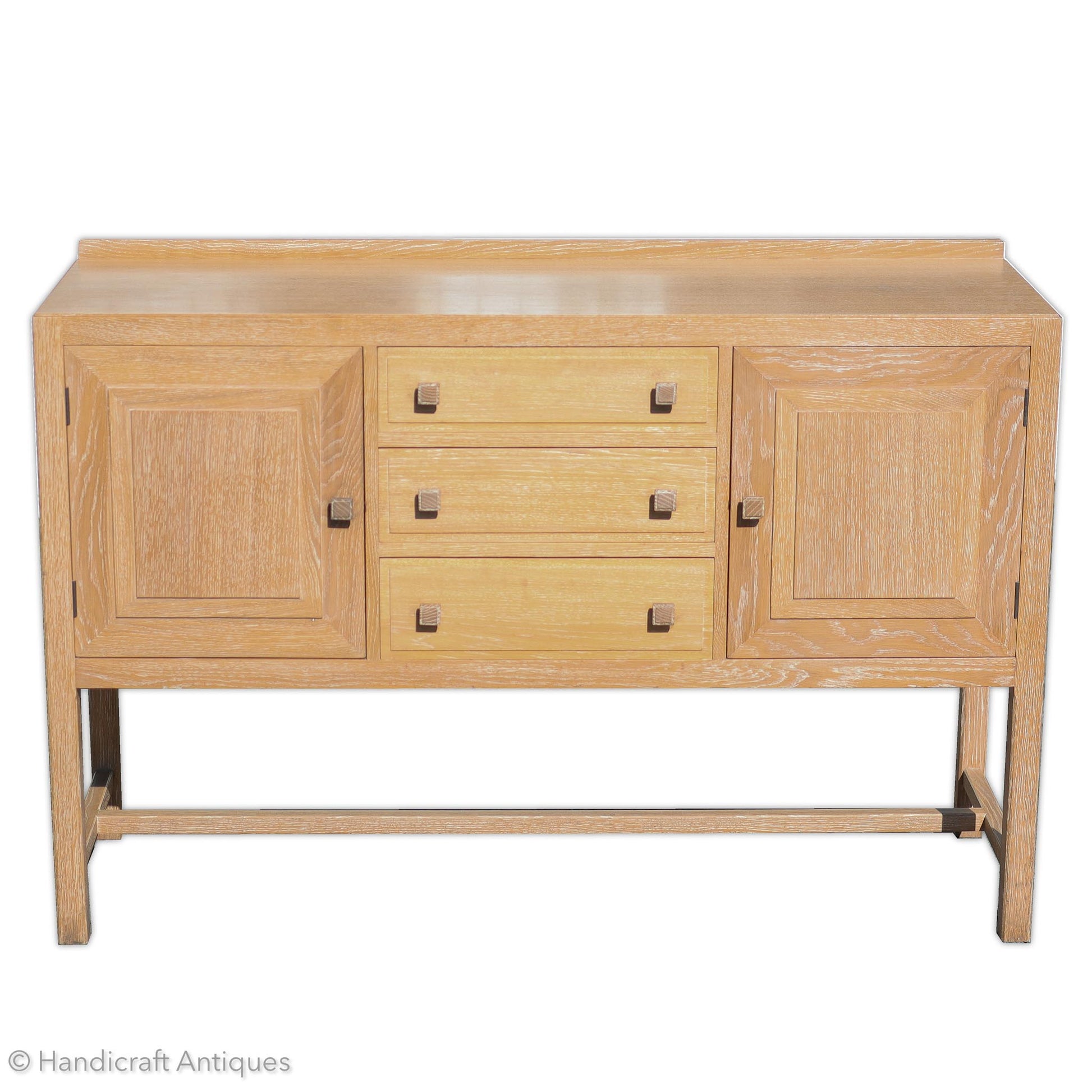 Heal and Co [Ambrose Heal] Arts & Crafts Cotswold School English Oak Sideboard 