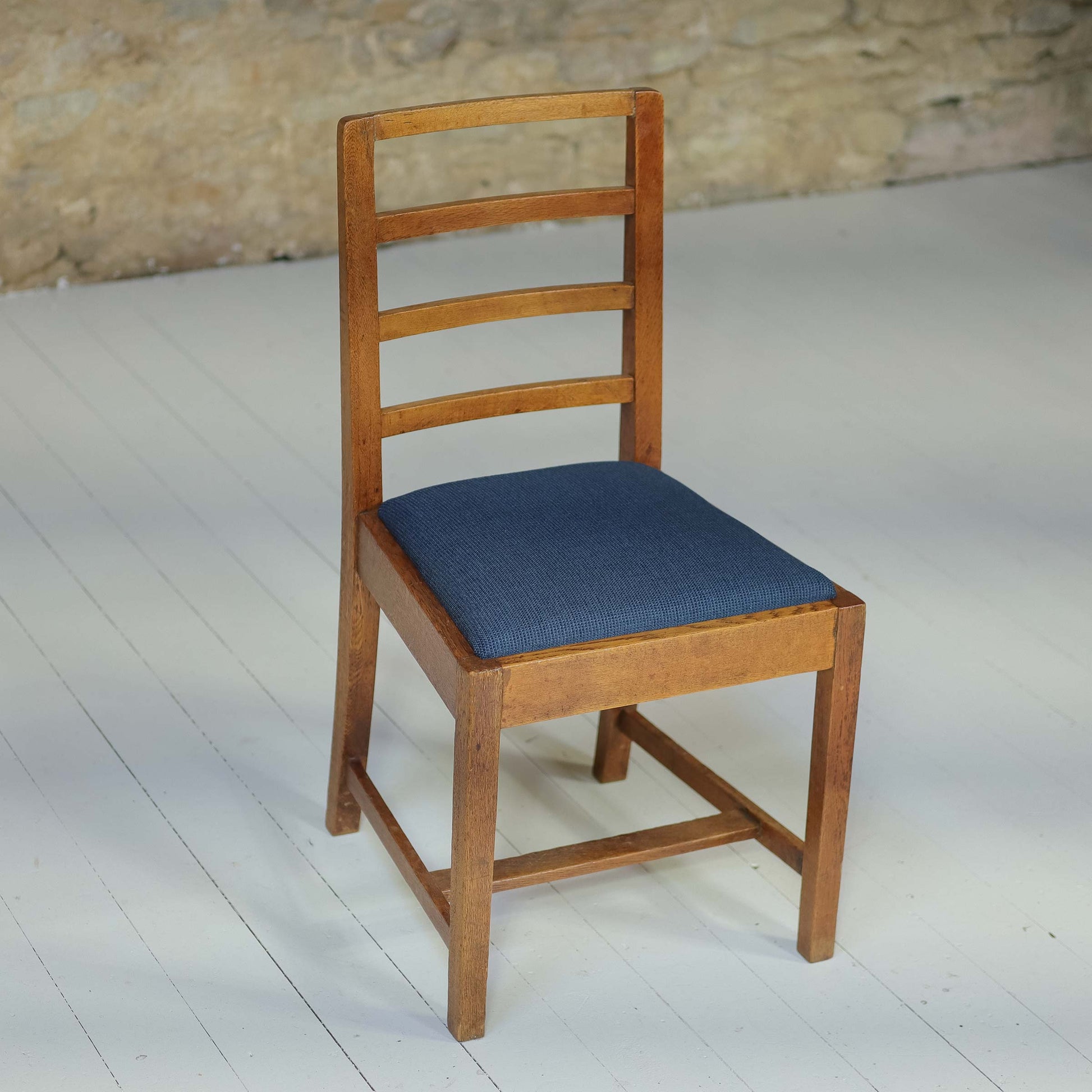 Set of 6 Gordon Russell Arts & Crafts Cotswold School English Oak Chair c. 1935