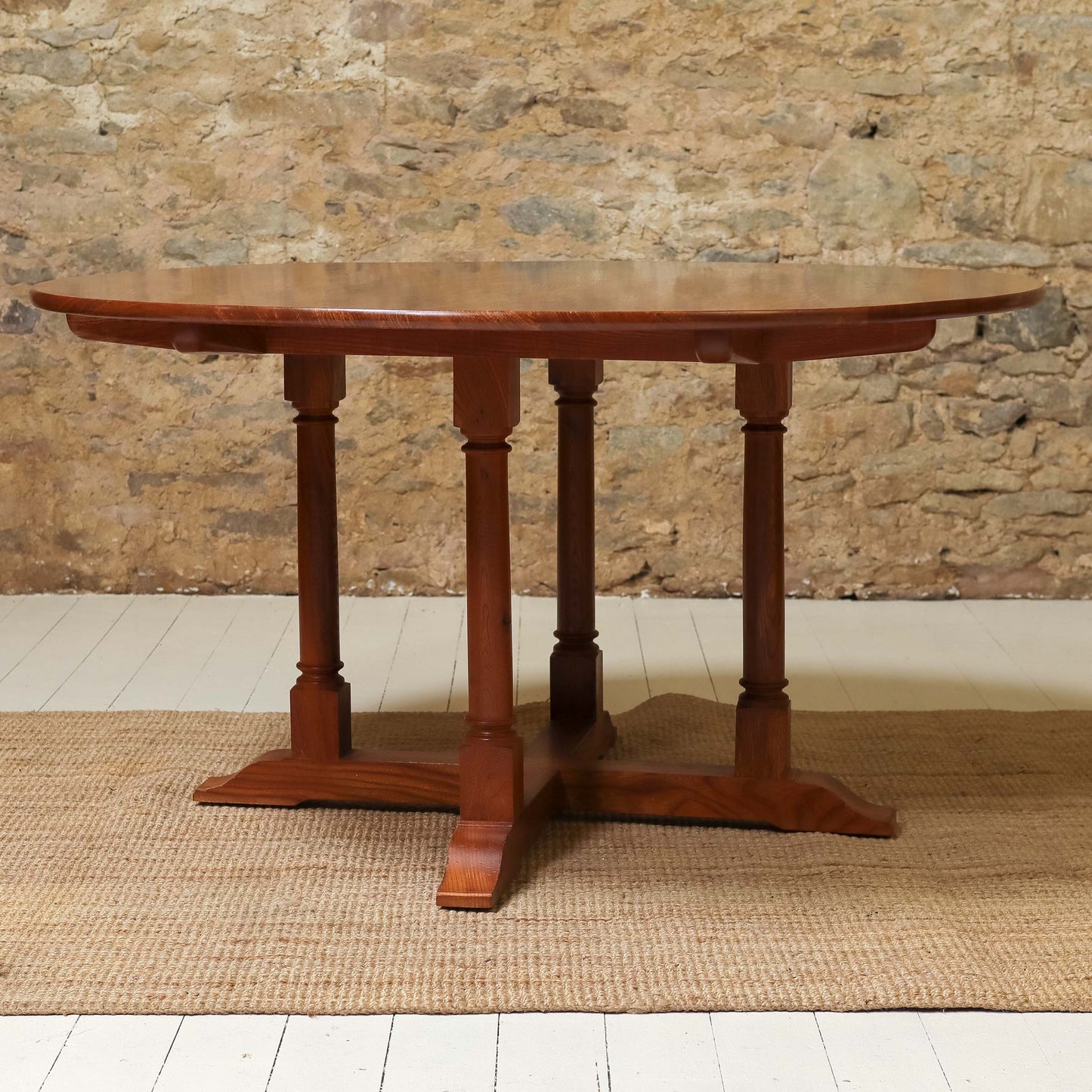 Peter Hall of Staveley Arts & Crafts Lakes School English Willow Dining Table