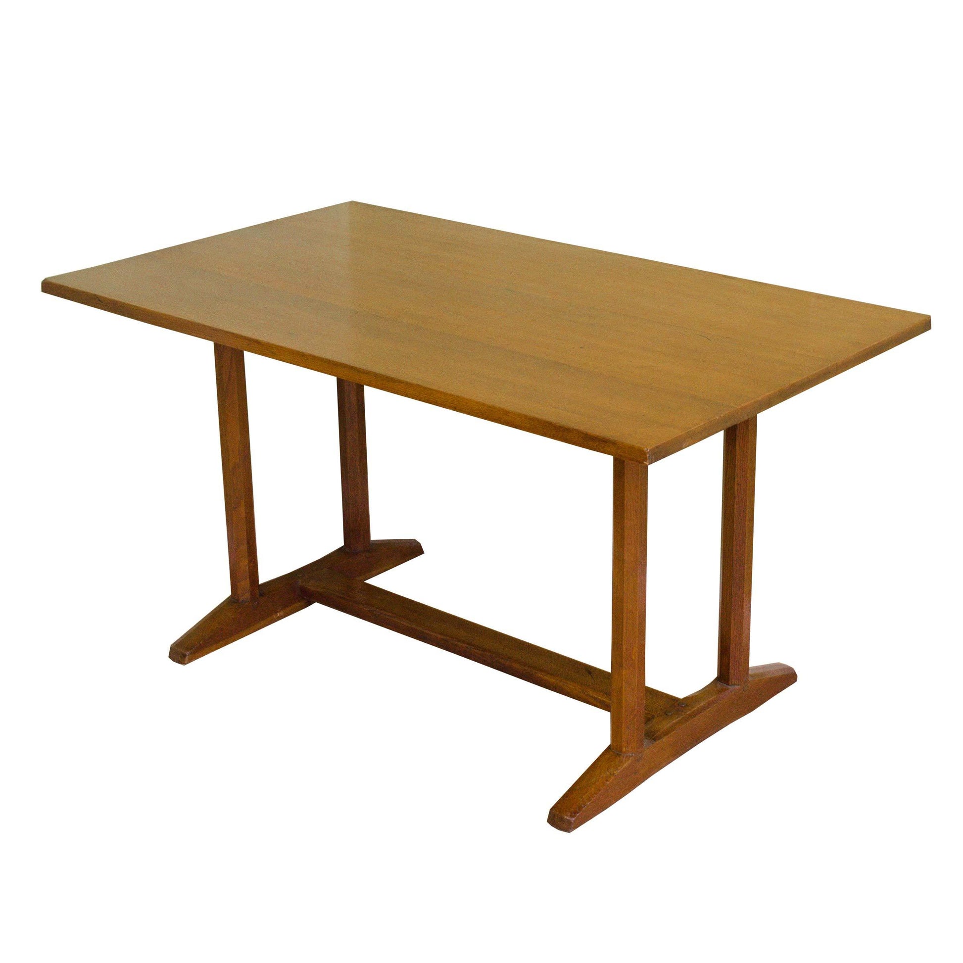 Gordon Russell Arts and Crafts Cotswold School English Oak Dining Table 1927