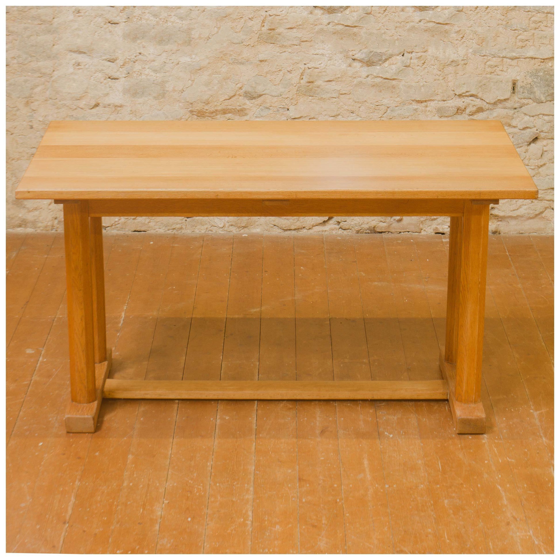 Gordon Russell Arts & Crafts Cotswold School English Oak Dining Table c. 1930
