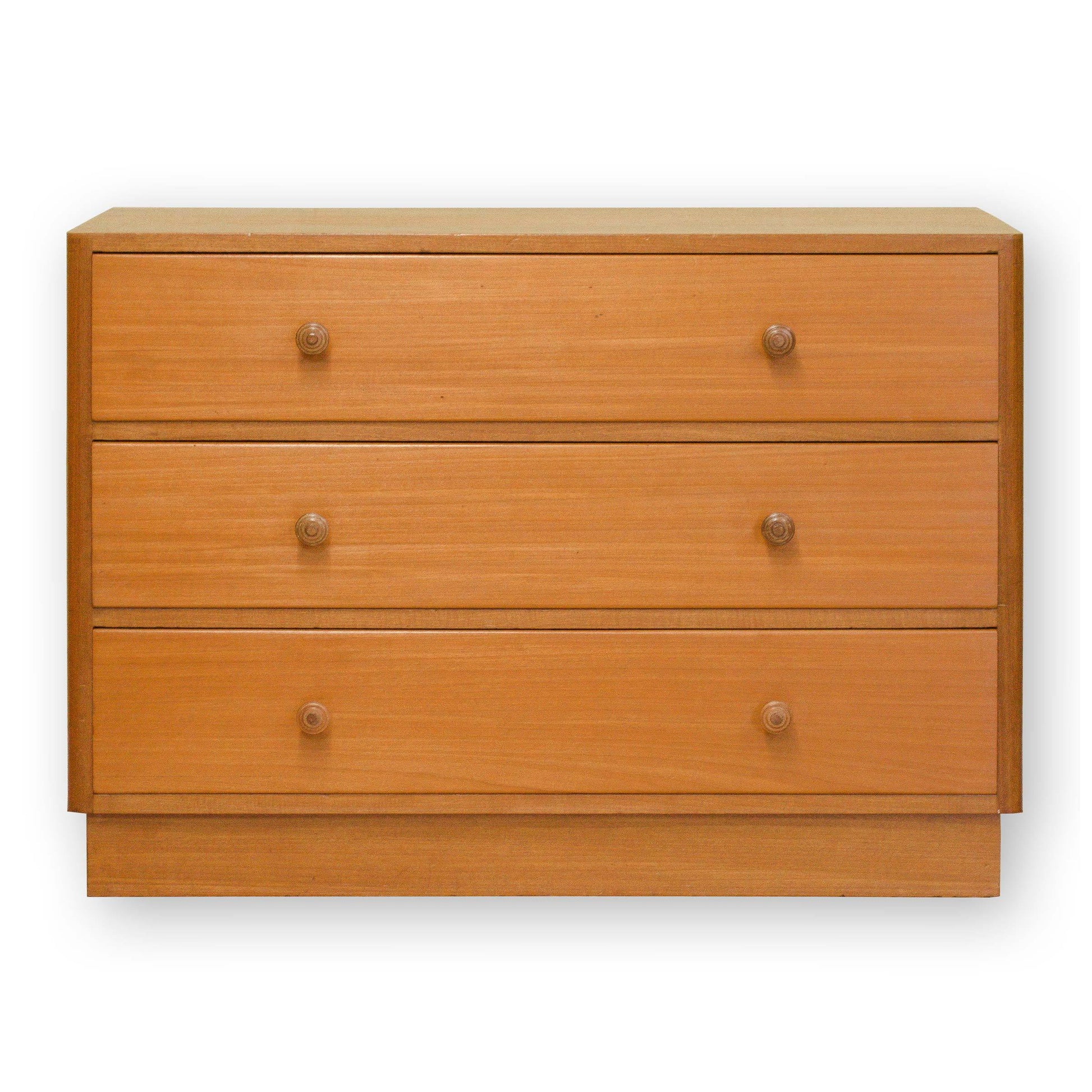 Gordon Russell Cotswold School Arts Crafts Walnut Chest of Drawers