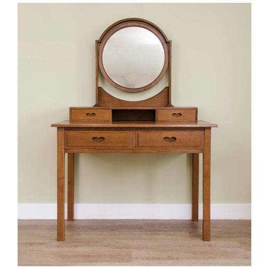 Heal and Co (Ambrose Heal) Ambrose Heal Rare Arts and Crafts Sweet Chestnut Dressing Table C. 1905 c. 1905