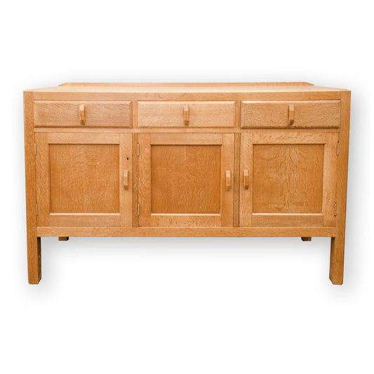 Heal and Co. (Ambrose Heal) Cotswold School Arts Crafts Oak Sideboard c. 1920