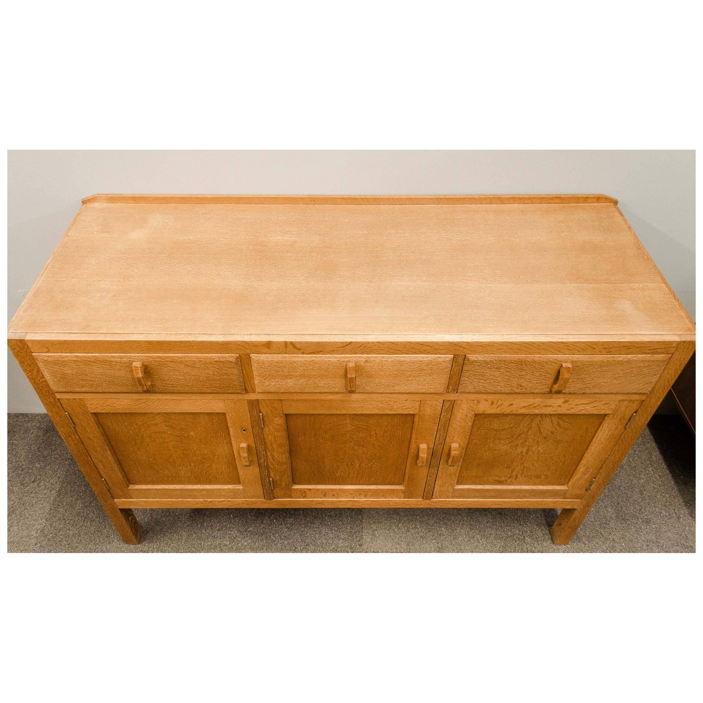 Heal and Co. (Ambrose Heal) Cotswold School Arts Crafts Oak Sideboard c. 1920