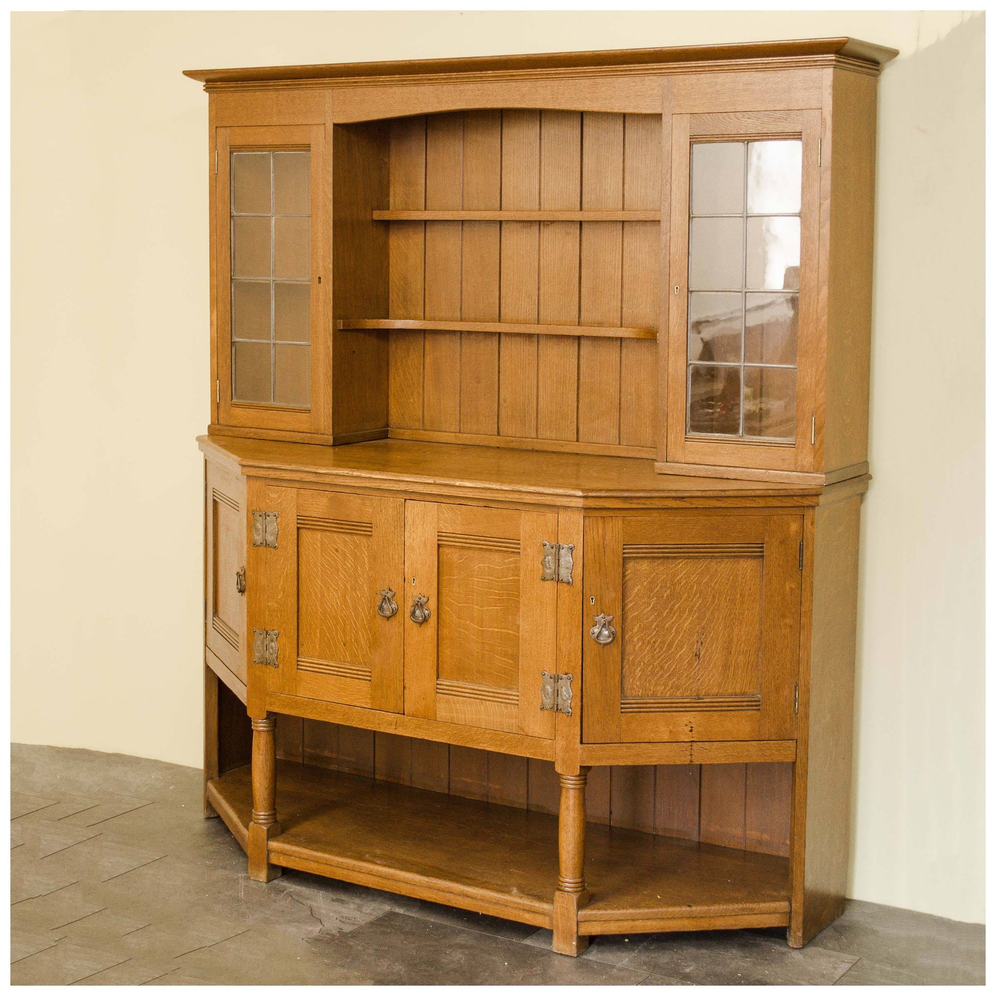 Liberty & Co Antique Arts & Crafts Light Oak Dresser