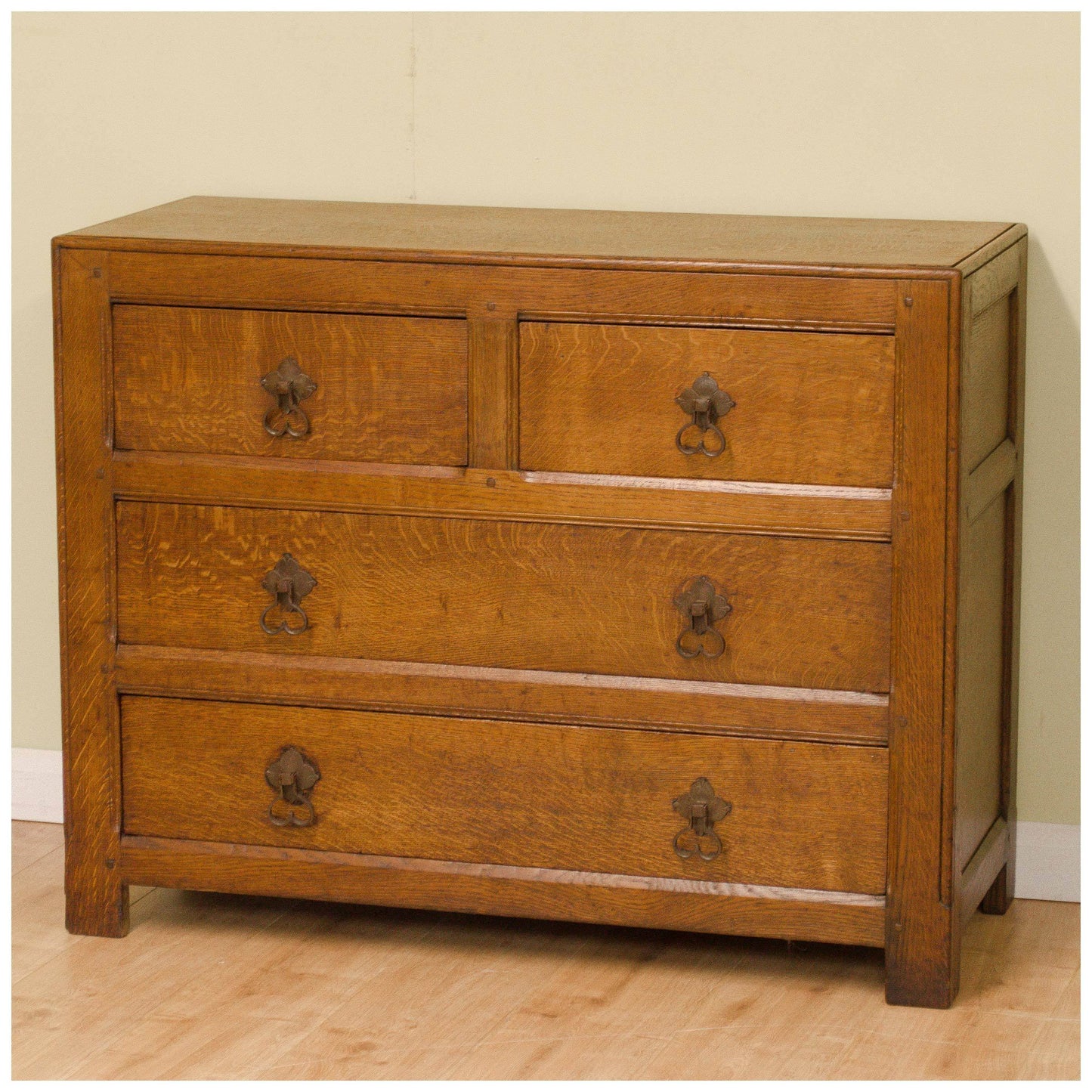 Liberty & Co Arts and Crafts Oak Chest of Drawers 1924