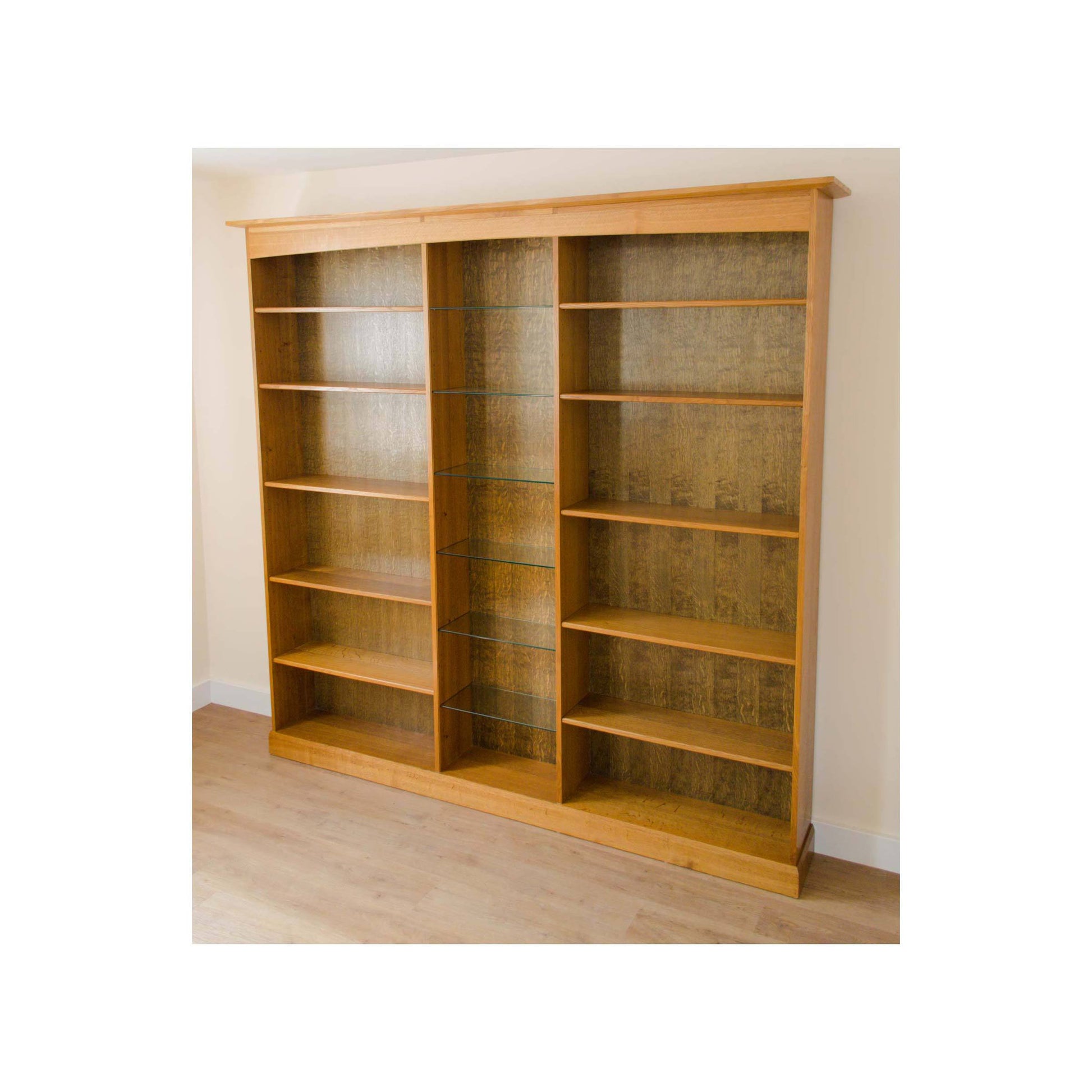 Peter Hall Peter Hall Arts and Crafts Handmade Contemporary Oak Bookcase