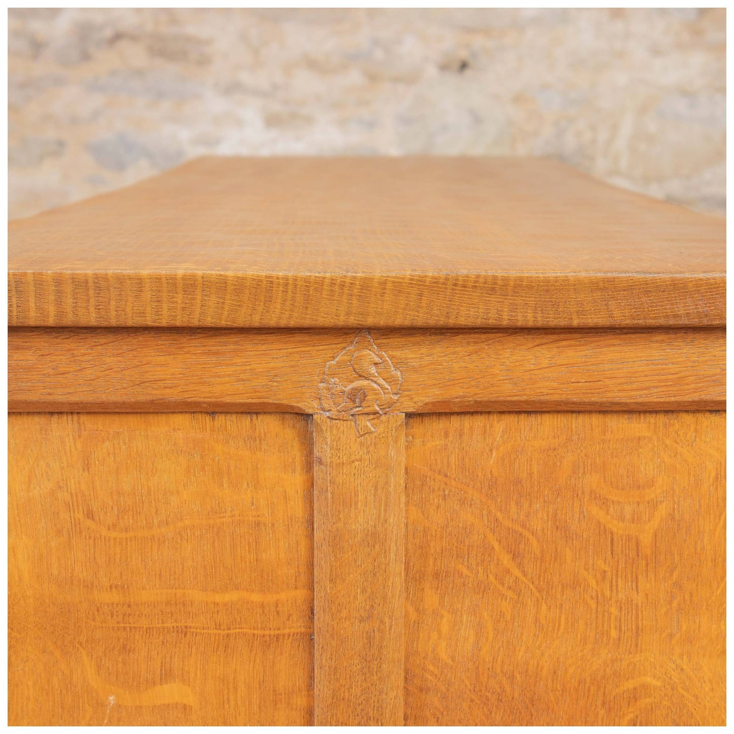 Squirrelman (Ex-Mouseman) Arts & Crafts Yorkshire School English Oak Sideboard